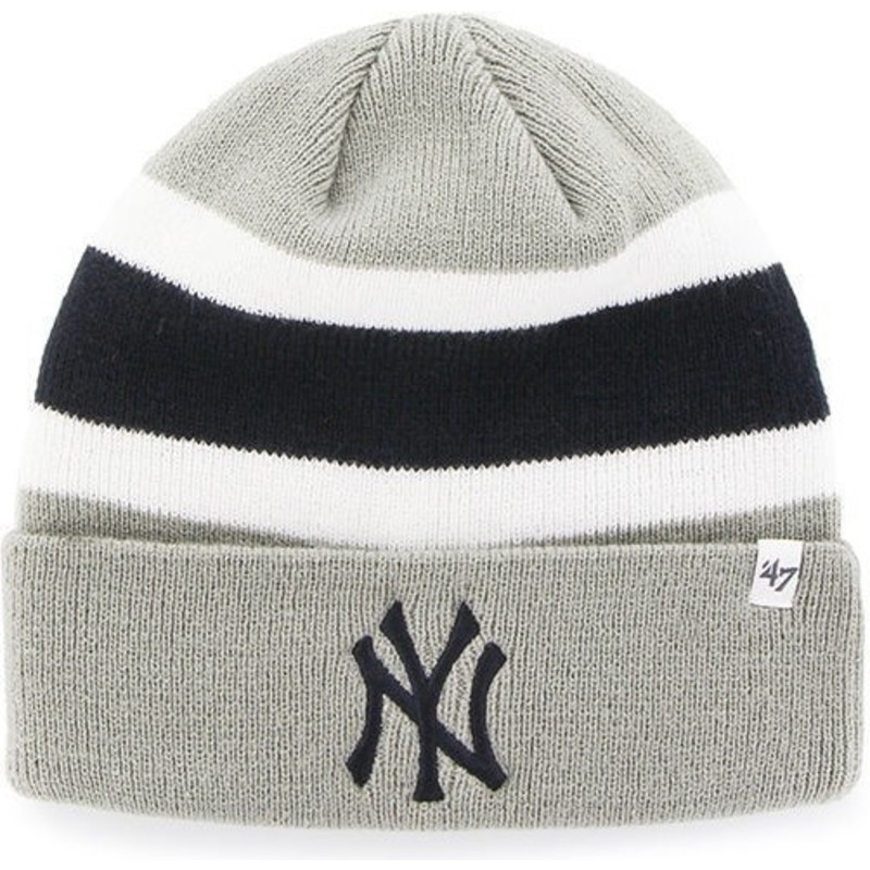 47-brand-new-york-yankees-mlb-grey-beanie