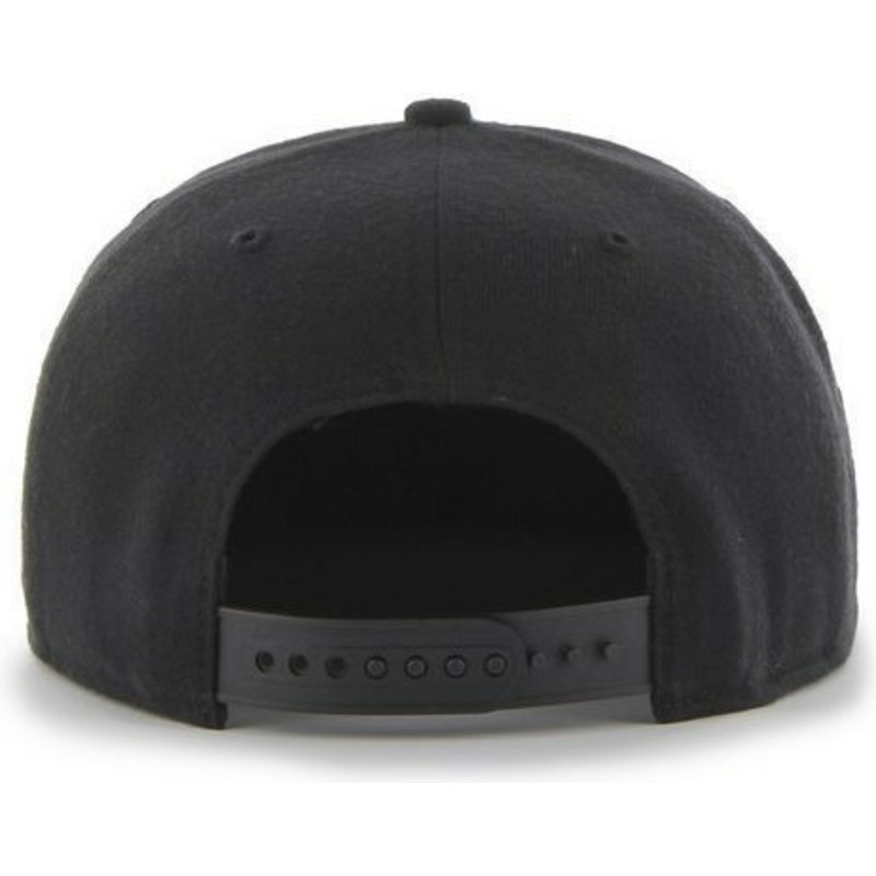 47-brand-flat-brim-black-logo-boston-red-sox-mlb-sure-shot-black-snapback-cap