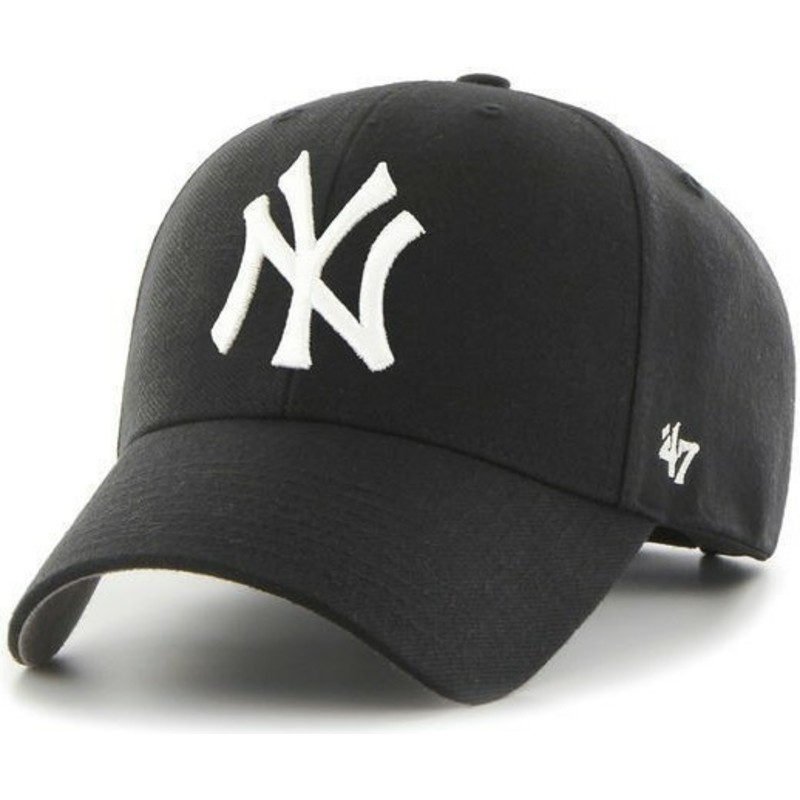 47-brand-curved-brim-new-york-yankees-mlb-black-cap