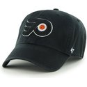 47-brand-curved-brim-philadelphia-flyers-nhl-clean-up-black-cap
