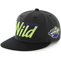 47-brand-flat-brim-script-logo-minnesota-wild-nhl-black-snapback-cap