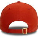 new-era-curved-brim-golden-logo-9forty-flawless-new-york-yankees-mlb-red-adjustable-cap