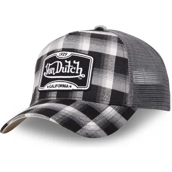 Von Dutch CAR03 Grey Trucker Hat