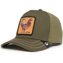 goorin-bros-curved-brim-rooster-cockfield100-all-season-wool-the-farm-green-snapback-cap