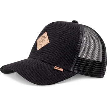 Djinns HFT Waffle Cord Black Trucker Hat