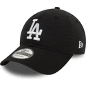 new-era-curved-brim-9twenty-washed-los-angeles-dodgers-mlb-black-adjustable-cap