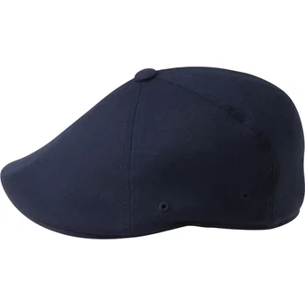 Kangol Wool Flexfit 504 Dk Blue Navy Flat Cap