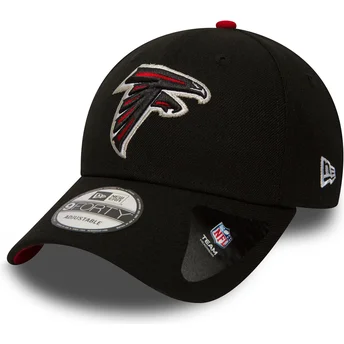 New Era Curved Brim 9FORTY The League Atlanta Falcons NFL Black Adjustable Cap