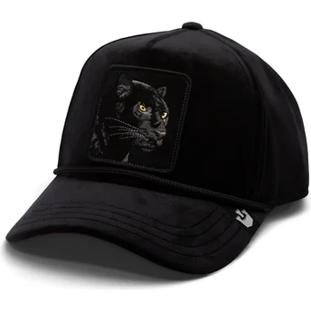 Goorin Bros. Curved Brim Panther Royalty The Farm Black Snapback Cap