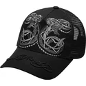 ed-hardy-duo-black-snake-black-trucker-hat