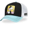 capslab-sylvester-loo11-syl-looney-tunes-black-white-and-blue-trucker-hat