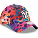 new-era-curved-brim-women-9twenty-spots-spring-training-fan-pack-2025-new-york-yankees-mlb-multicolor-adjustable-cap