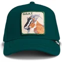 goorin-bros-curved-brim-goat-goat-greatest-field-100-the-farm-green-snapback-cap