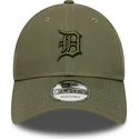 new-era-curved-brim-green-logo-9forty-colour-pack-detroit-tigers-mlb-green-adjustable-cap