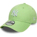 new-era-curved-brim-9forty-colour-pack-new-york-yankees-mlb-light-green-adjustable-cap