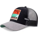 coastal-no-bad-days-hft-black-and-grey-trucker-hat