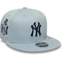 new-era-flat-brim-navy-blue-logo-9fifty-original-fit-world-series-new-york-yankees-mlb-blue-snapback-cap