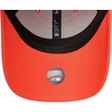 new-era-curved-brim-orange-logo-9forty-team-outline-new-york-yankees-mlb-orange-adjustable-cap