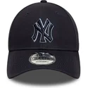 new-era-curved-brim-navy-blue-logo-9forty-team-outline-new-york-yankees-mlb-navy-blue-adjustable-cap