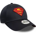 new-era-curved-brim-youth-superman-9forty-all-over-print-dc-comics-navy-blue-adjustable-cap