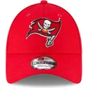 new-era-curved-brim-youth-9forty-the-league-tampa-bay-buccaneers-nfl-red-adjustable-cap