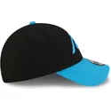 new-era-curved-brim-9forty-the-league-carolina-panthers-nfl-black-and-blue-adjustable-cap