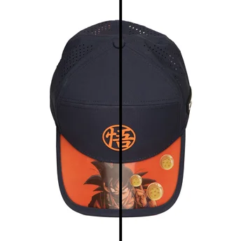Capslab Curved Brim Son Goku DBZ10 GOK Dragon Ball Navy Blue Adjustable Cap