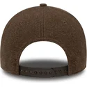 new-era-curved-brim-9forty-melton-wool-detroit-tigers-mlb-brown-snapback-cap