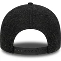 new-era-curved-brim-9forty-melton-wool-new-york-yankees-mlb-black-snapback-cap