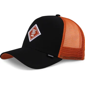Djinns HFT Match DNC Black and Orange Trucker Hat