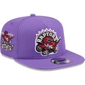 new-era-flat-brim-9fifty-a-frame-hardwood-classics-toronto-raptors-nba-purple-snapback-cap