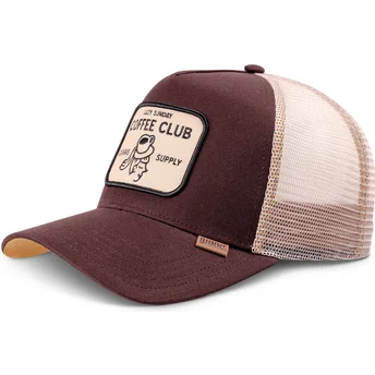 Djinns HFT Coffee Head Dark Brown Trucker Hat