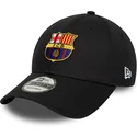 new-era-curved-brim-fc-barcelona-laliga-9forty-core-black-adjustable-cap