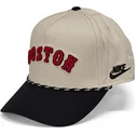nike-curved-brim-rise-structured-boston-red-sox-mlb-beige-and-black-snapback-cap