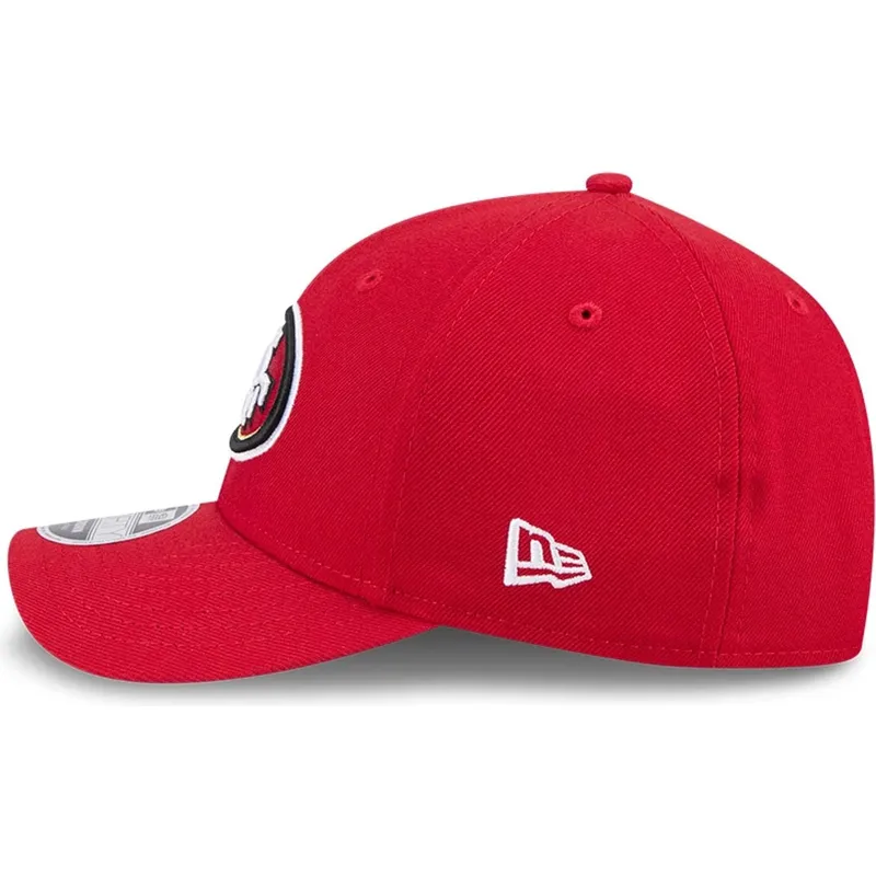 new-era-curved-brim-9forty-m-crown-team-san-francisco-49ers-nfl-red-snapback-cap
