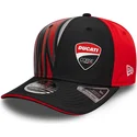 new-era-curved-brim-9seventy-stretch-snap-print-ducati-motor-motogp-black-and-red-snapback-cap
