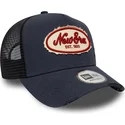 new-era-a-frame-oval-canvas-distress-navy-blue-trucker-hat