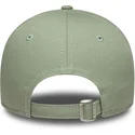 new-era-curved-brim-women-green-logo-9forty-league-essential-new-york-yankees-mlb-light-green-adjustable-cap
