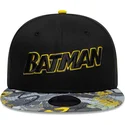 new-era-flat-brim-youth-9fifty-dc-comics-batman-black-snapback-cap