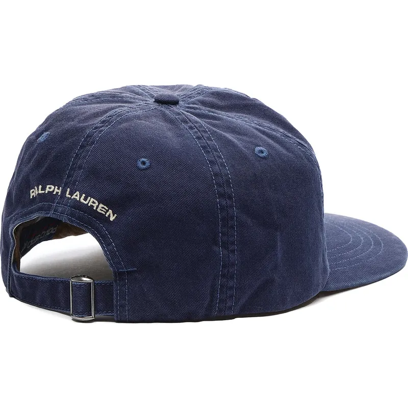 polo-ralph-lauren-curved-brim-classic-sport-twill-woven-navy-blue-adjustable-cap