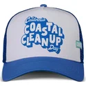 coastal-clean-up-day-hft-blue-and-white-trucker-hat