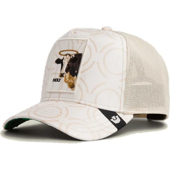 Goorin Bros. Cow Holy Cow Religulous The Farm White Trucker Hat