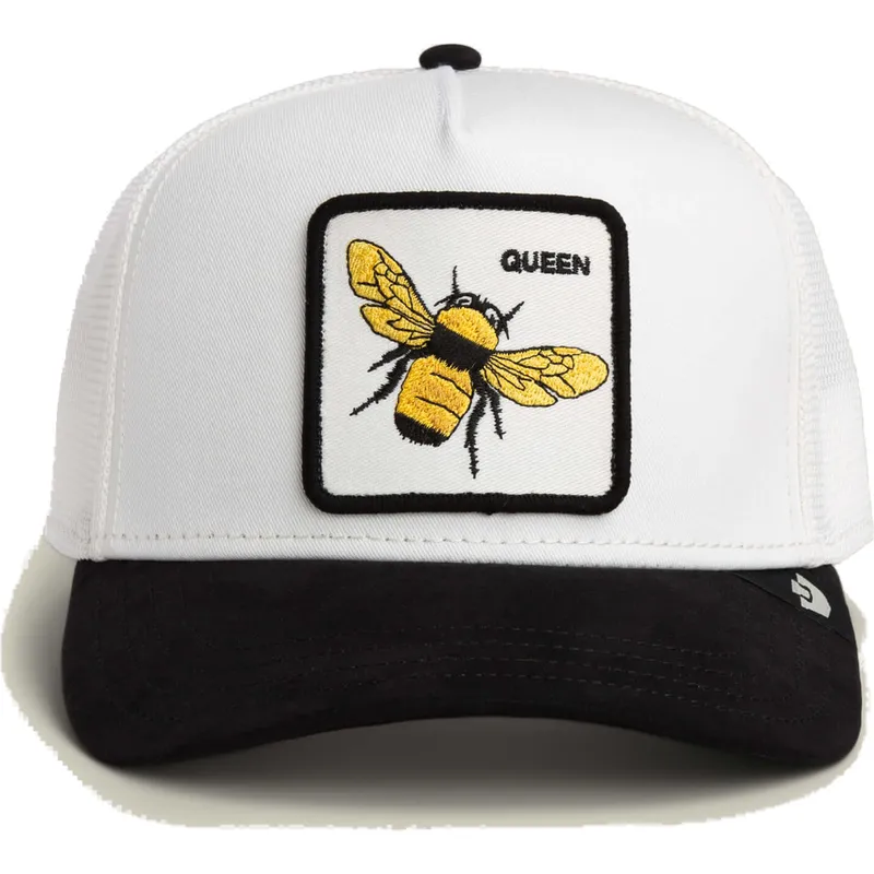 goorin-bros-bee-queen-microsuede-the-farm-white-and-black-trucker-hat