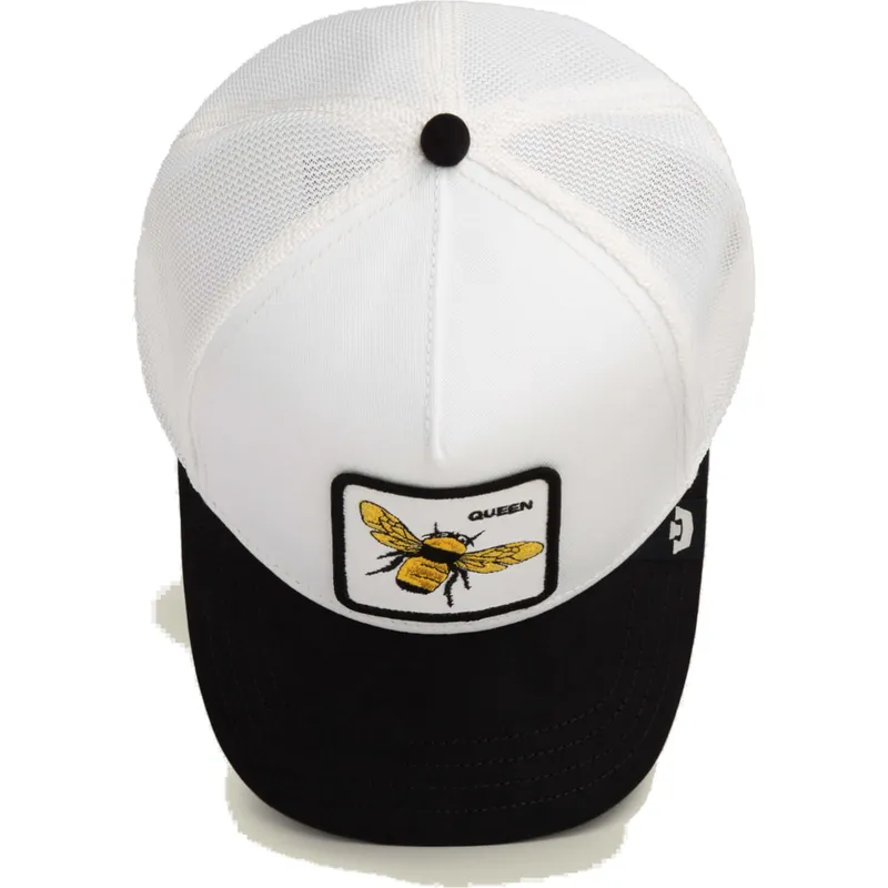 goorin-bros-bee-queen-microsuede-the-farm-white-and-black-trucker-hat