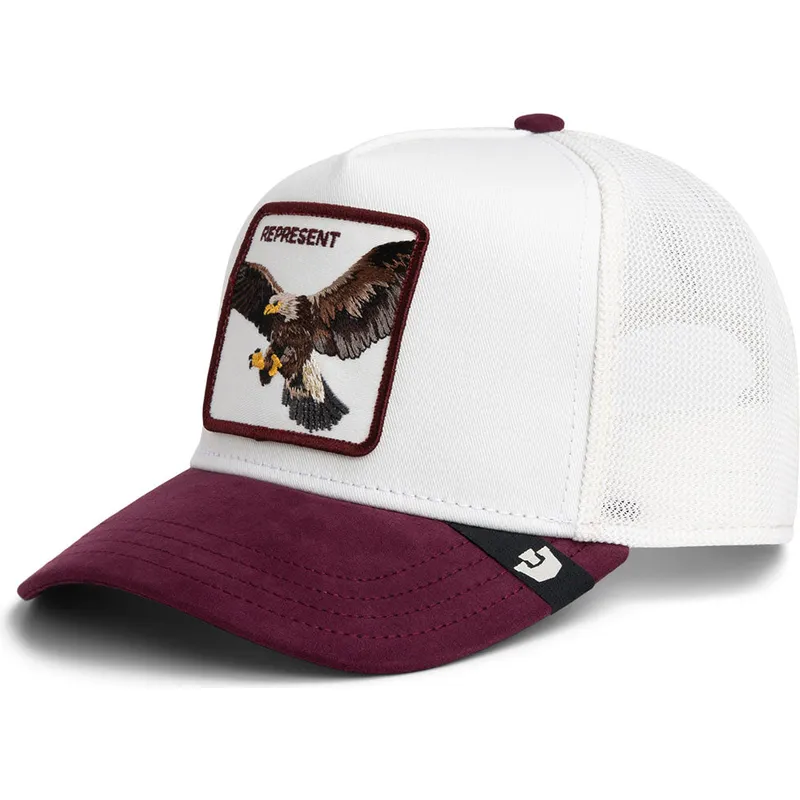 goorin-bros-eagle-represent-microsuede-the-farm-white-and-maroon-trucker-hat