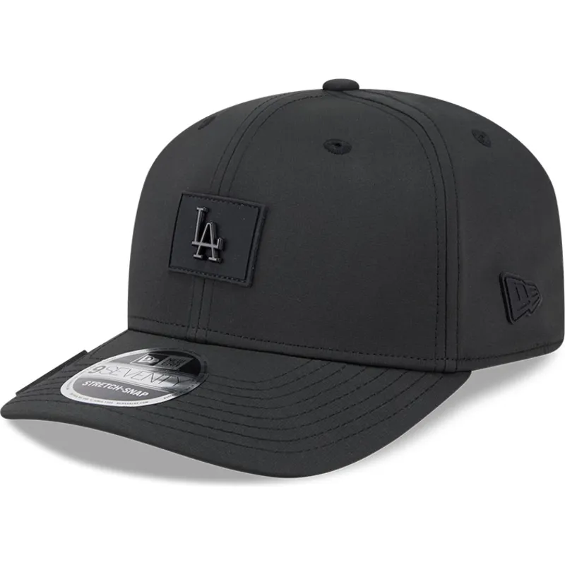 new-era-curved-brim-9seventy-stretch-snap-clubhouse-los-angeles-dodgers-mlb-black-snapback-cap
