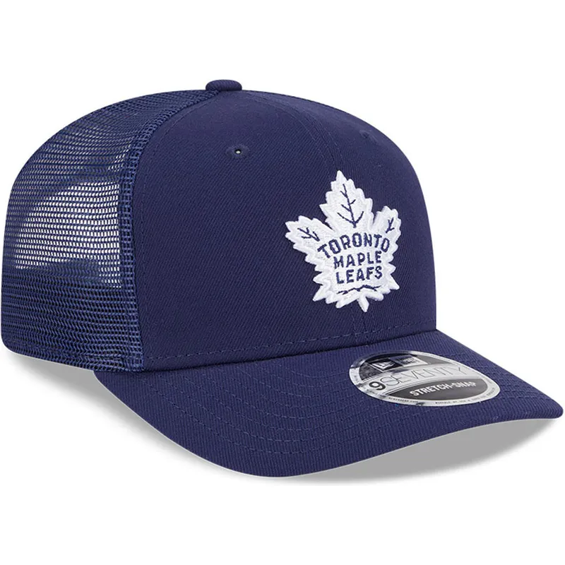 new-era-9seventy-stretch-snap-evergreen-toronto-maple-leafs-nhl-navy-blue-trucker-hat