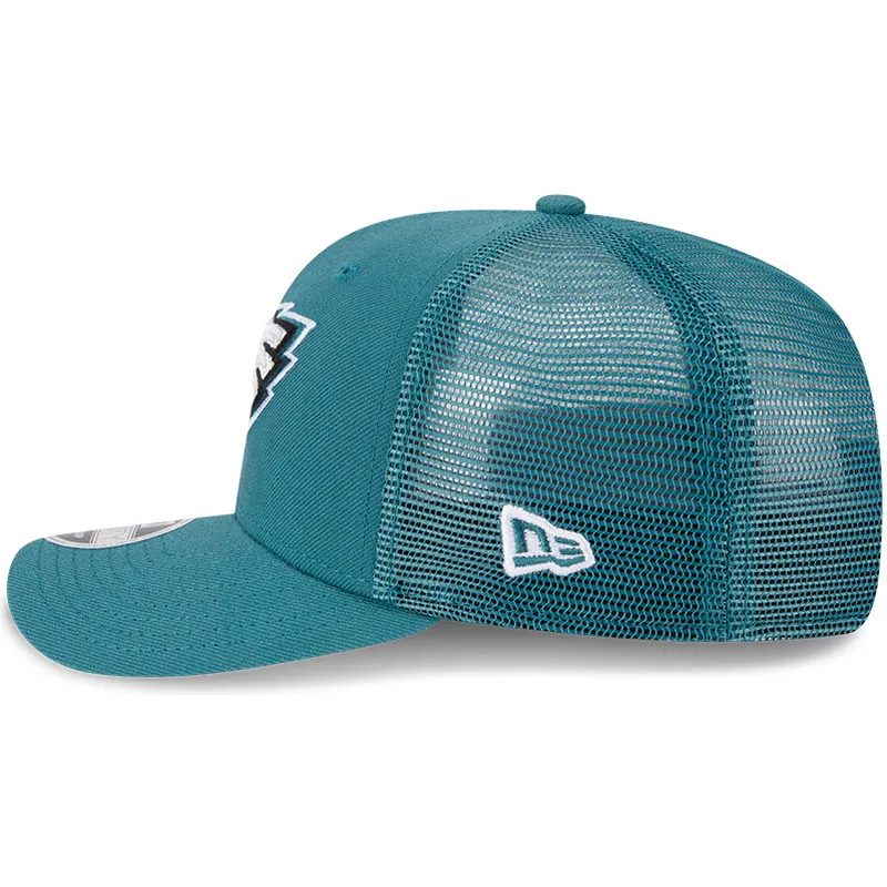 new-era-9seventy-stretch-snap-evergreen-philadelphia-eagles-nfl-green-trucker-hat