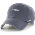 47-brand-curved-brim-clean-up-base-runner-script-new-york-yankees-mlb-navy-blue-adjustable-cap