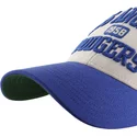 47-brand-curved-brim-mvp-broke-line-los-angeles-dodgers-mlb-beige-and-blue-adjustable-cap